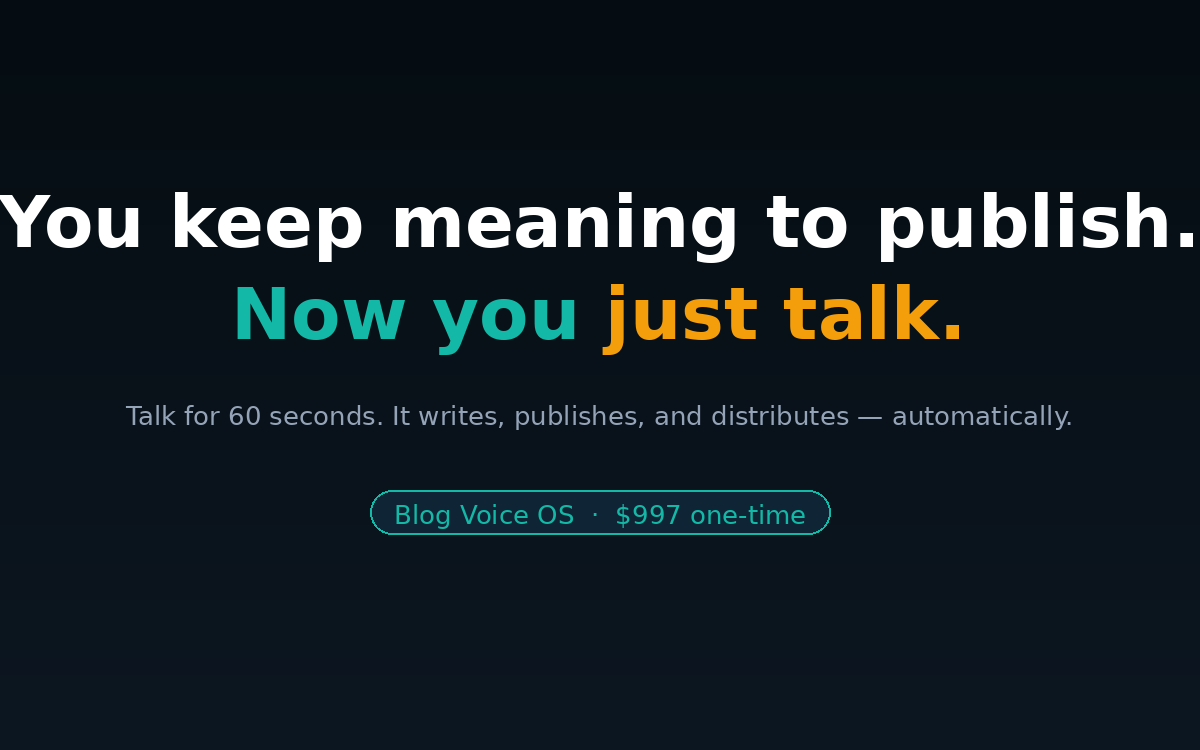 My Voice Blog